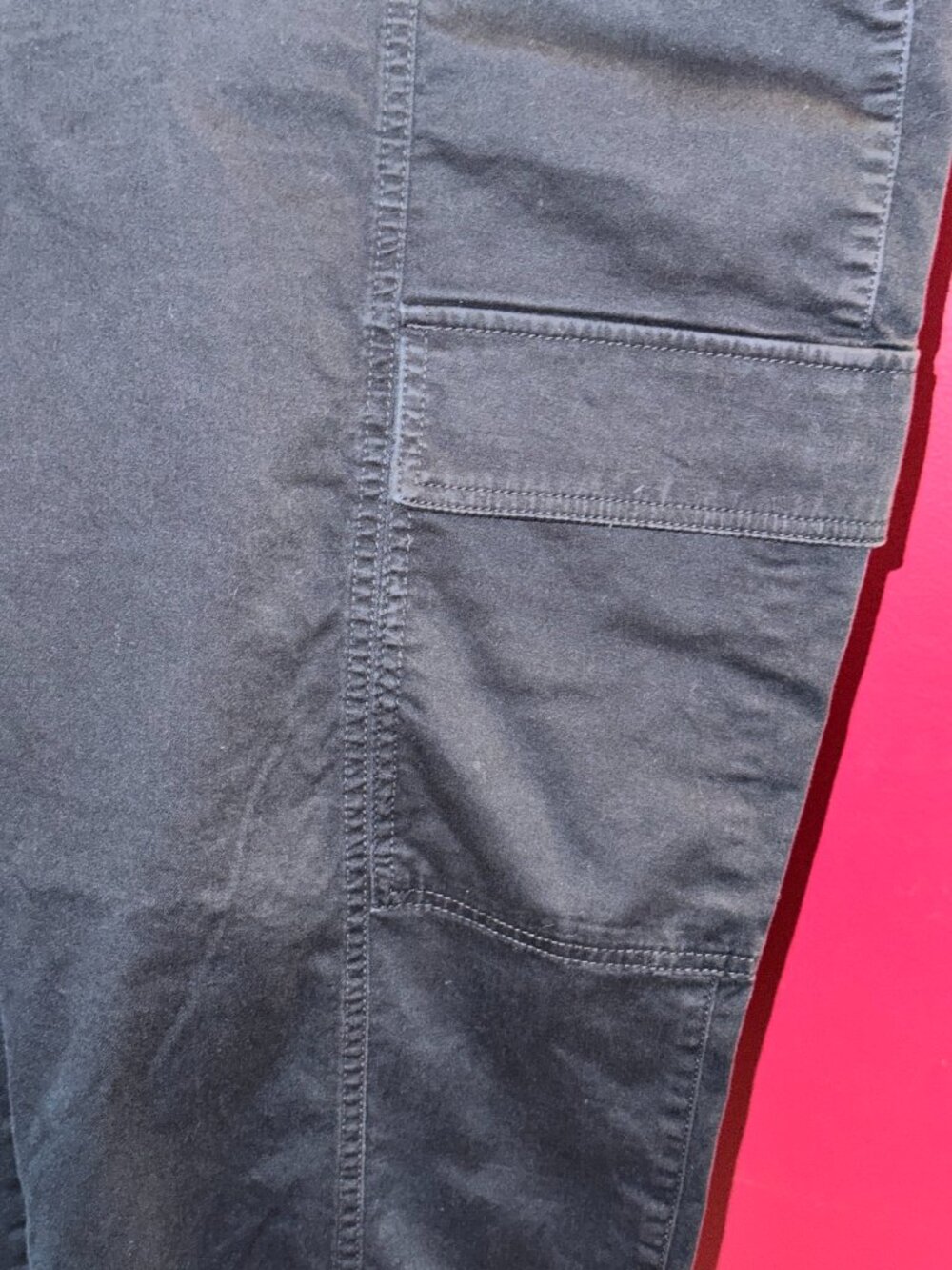 Gap Black Cargo High Waisted Jogger Pants size XL - Picture 10 of 13